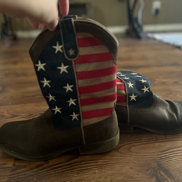 Men’s Ropers Cowboy boots size 8 - Picture 3 of 3